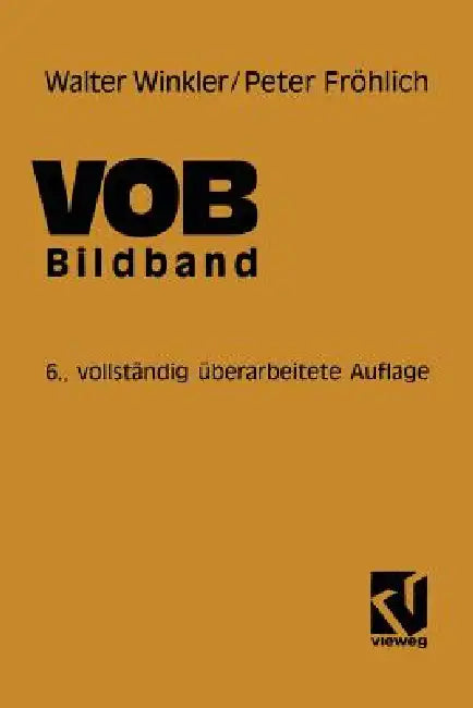 Buy Vob Verdingungsordnung Für Bauleistungen (English, Walter Winkler) — BookShops.in