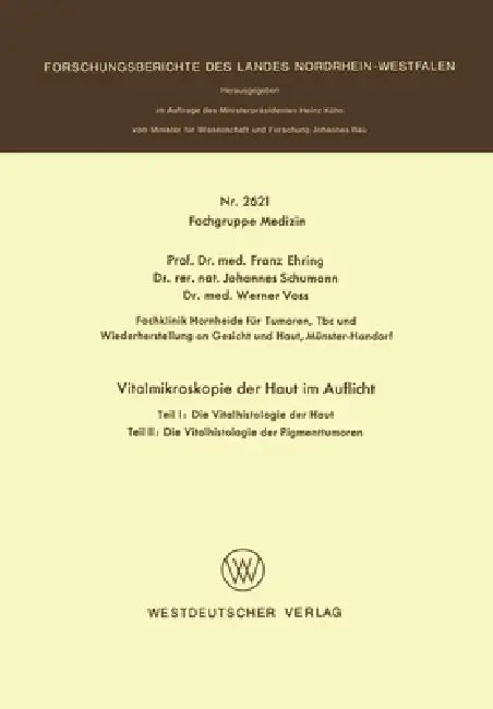 Buy Vitalmikroskopie der Haut im Auflicht (English, Franz Ehring) — BookShops.in