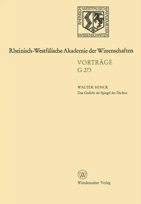 Buy Das Gedicht ALS Spiegel Der Dichter (English, Walter Hinck) — BookShops.in