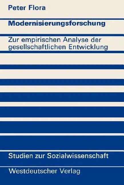 Buy Modernisierungsforschung (English, Peter Flora) — BookShops.in