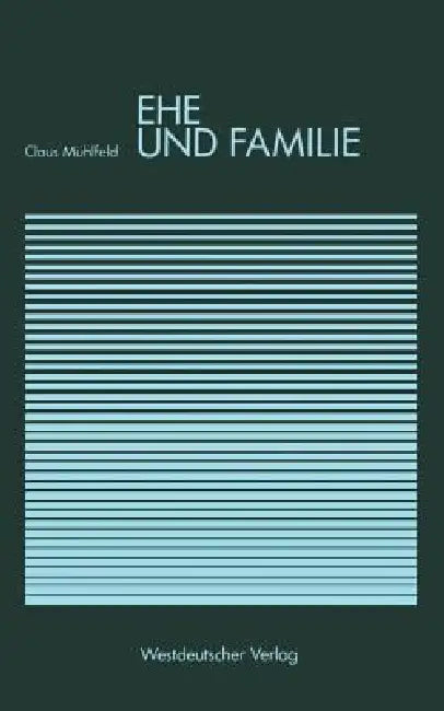Buy Ehe Und Familie (English, Claus Mühlfeld) — BookShops.in