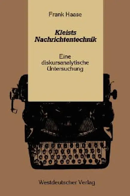 Buy Kleists Nachrichtentechnik (English, Frank Haase) β BookShops.in
