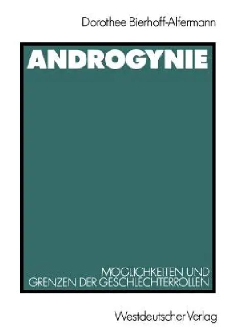 Buy Androgynie (English, Dorothee Bierhoff-Alfermann) โ BookShops.in