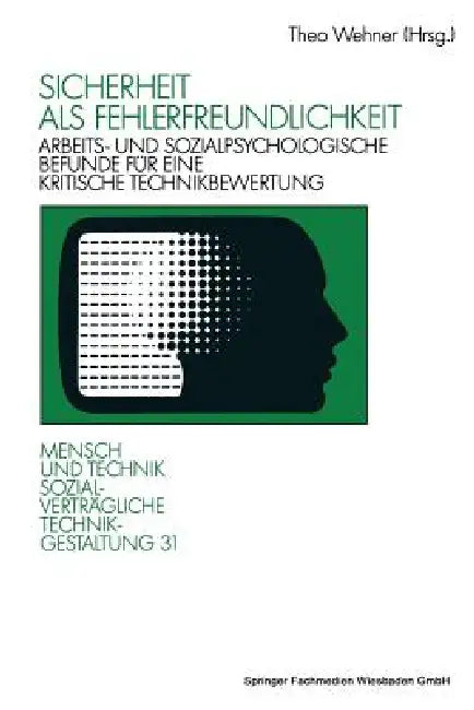 Buy Sicherheit ALS Fehlerfreundlichkeit (English, Theo Wehner) — BookShops.in
