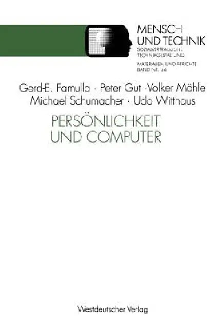 Buy Persönlichkeit Und Computer | by Famulla Gerd-Ewald | Vs Verlag Fur Sozialwissenschaften | by Famulla Gerd-Ewald | Vs Verlag Fur Sozialwissenschaften | by Famulla Gerd-Ewald | Vs Verlag Fur Sozialwissenschaften | by Famulla Gerd-Ewald | Vs Verlag Fur Sozialwissenschaften | by Famulla Gerd-Ewald | Vs Verlag Fur Sozialwissenschaften | by Famulla Gerd-Ewald | Vs Verlag Fur Sozialwissenschaften | by Famulla Gerd-Ewald | Vs Verlag Fur Sozialwissenschaften | by Famulla Gerd-Ewald | Vs Verlag Fur Sozia — BookShops.in
