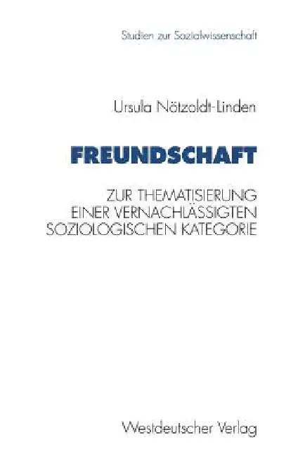 Buy Freundschaft (English, Ursula Noetzoldt-Linden) — BookShops.in