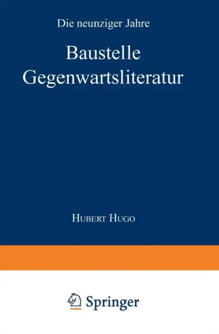 Buy Baustelle Gegenwartsliteratur (English, Andreas Erb) — BookShops.in