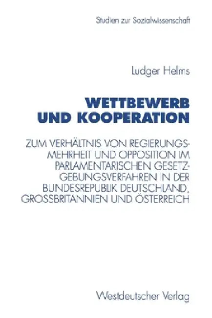 Buy Wettbewerb Und Kooperation (English, Ludger Helms) — BookShops.in