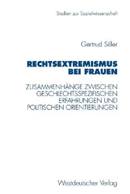 Buy Rechtsextremismus Bei Frauen (English, Gertrud Siller) — BookShops.in