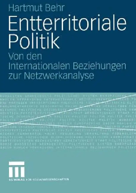 Buy Entterritoriale Politik (English, Hartmut Behr) — BookShops.in