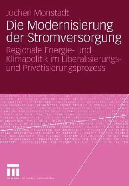 Buy Die Modernisierung Der Stromversorgung (English, Jochen Monstadt) — BookShops.in