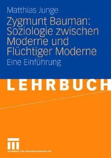 Buy Zygmunt Bauman (English, Matthias Junge) — BookShops.in