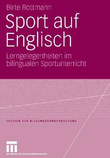 Buy Sport Auf Englisch (English, Birte Rottmann) — BookShops.in
