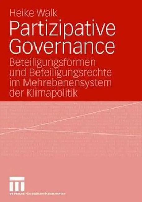 Buy Partizipative Governance (English, Heike Walk) — BookShops.in