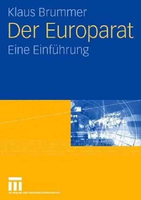 Buy Der Europarat (English, Klaus Brummer) — BookShops.in