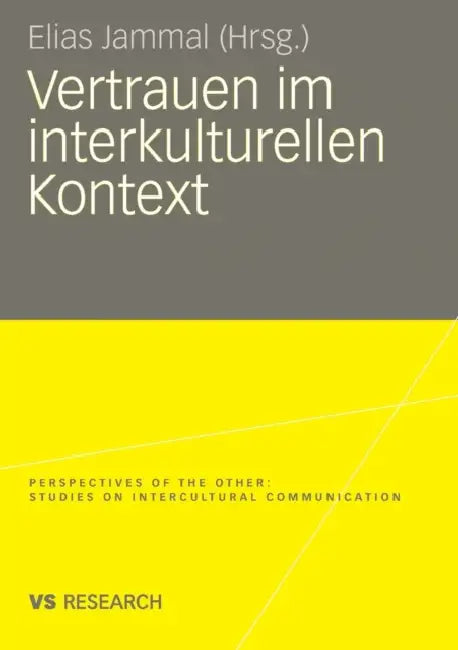 Buy Vertrauen Im Interkulturellen Kontext (English, Elias Jammal) — BookShops.in