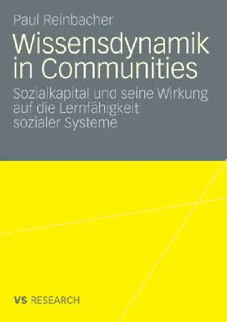 Buy Wissensdynamik in Communities (English, Paul Reinbacher) — BookShops.in