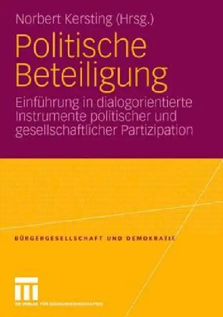 Buy Politische Beteiligung (English, Norbert Kersting) — BookShops.in