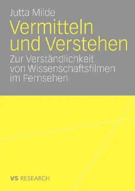 Buy Vermitteln Und Verstehen (English, Jutta Milde) — BookShops.in