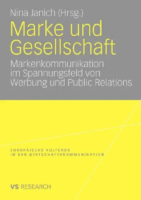 Buy Marke Und Gesellschaft (English, Nina Janich) โ BookShops.in