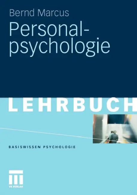 Buy Personalpsychologie (English, Bernd Marcus) — BookShops.in