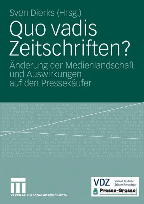 Buy Quo Vadis Zeitschriften? (English, Sven Dierks) — BookShops.in