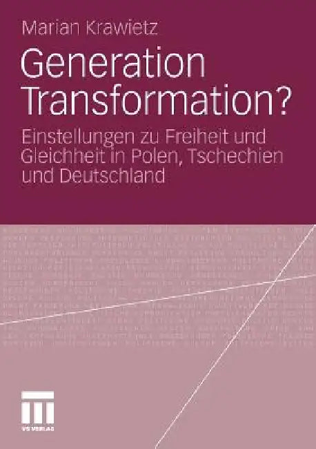 Buy Generation Transformation? (English, Marian Krawietz) — BookShops.in