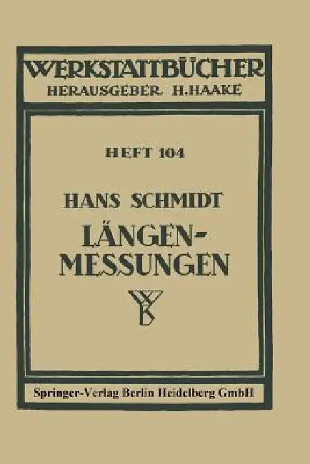 Buy Längenmessungen (English, H. Schmidt) — BookShops.in