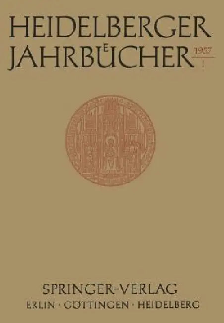 Buy Heidelberger Jahrbücher (English, Kenneth A. Loparo) — BookShops.in