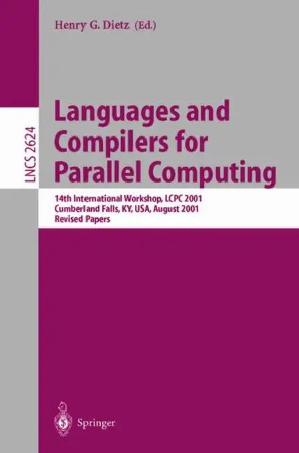 Buy Languages and Compilers for Parallel Computing (English, Henry Gordon Dietz) — BookShops.in
