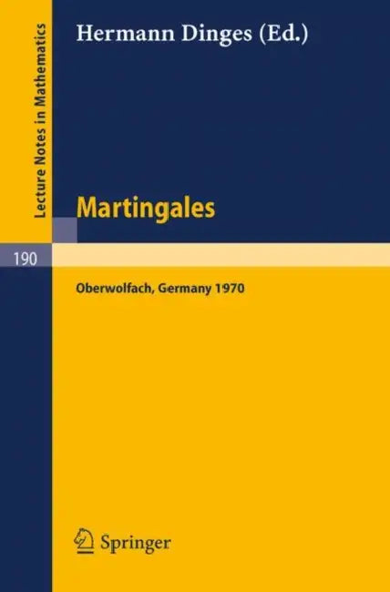 Buy Martingales (English, Hermann Dinges) — BookShops.in