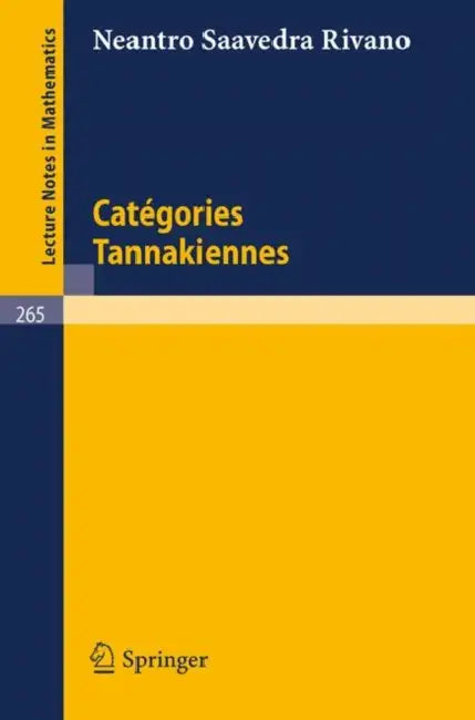 Buy Categories Tannakiennes (English, N. Saavedra Rivano) — BookShops.in