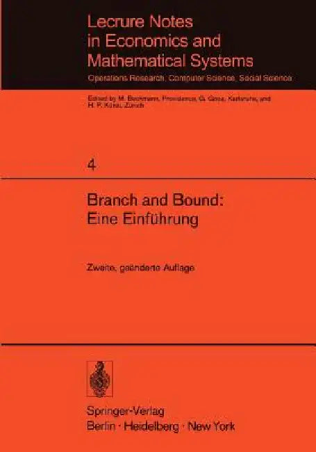 Buy Branch and Bound (English, F. Weinberg) โ BookShops.in
