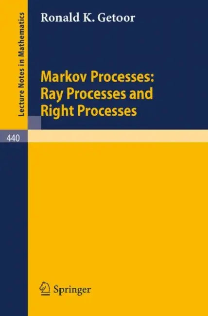 Buy Markov Processes (English, R. K. Getoor) — BookShops.in