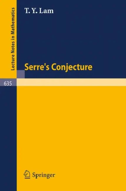 Buy Serre's Conjecture (English, T. Y. Lam) — BookShops.in