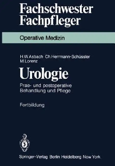 Urologie (English, H. W. Asbach | C. Herrmann-Schüssler | M. Lorenz)