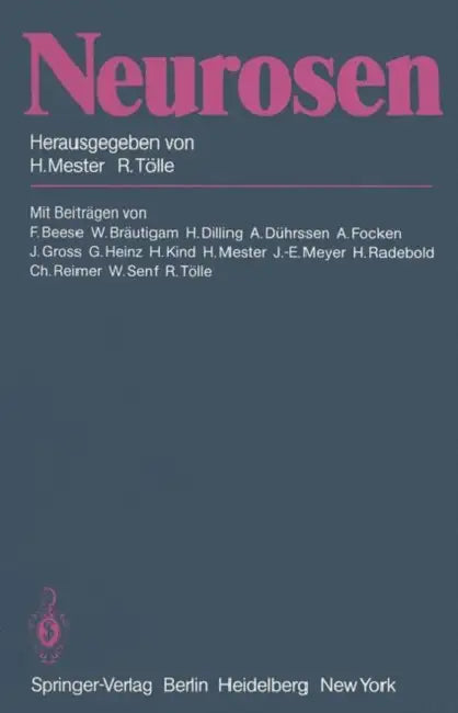 Buy Neurosen (English, H. Mester | R. Tölle) — BookShops.in
