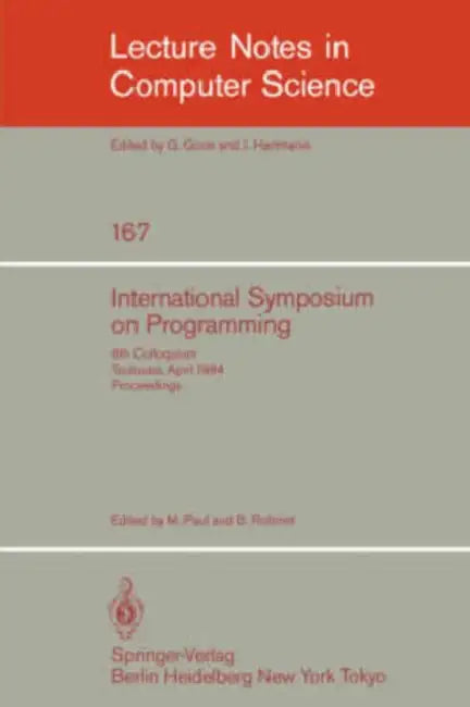 Buy International Symposium on Programming (English, M. Paul | B. Robinet) — BookShops.in