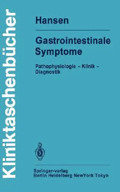 Buy Gastrointestinale Symptome (English, W. E. Hansen) — BookShops.in