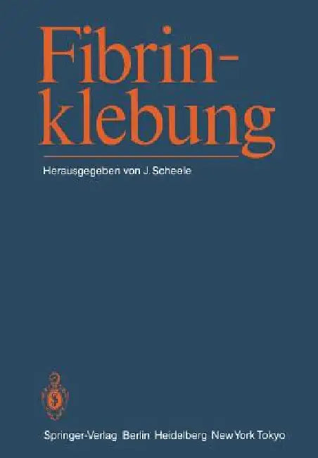 Buy Fibrinklebung (English, J. Scheele) — BookShops.in