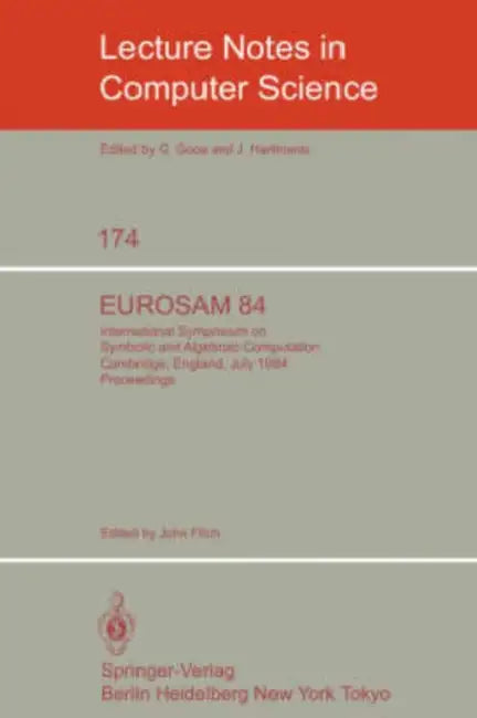 Buy Eurosam 84 (English, J. Fitch) — BookShops.in