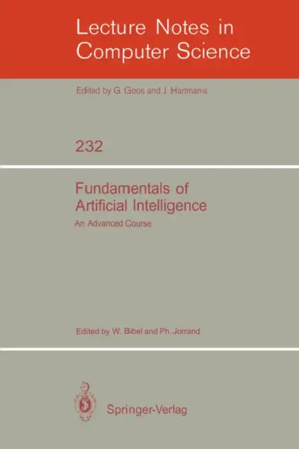 Buy Fundamentals of Artificial Intelligence (English, Wolfgang Bibel | Wolfgang Bibel | A. W. Biermann) — BookShops.in