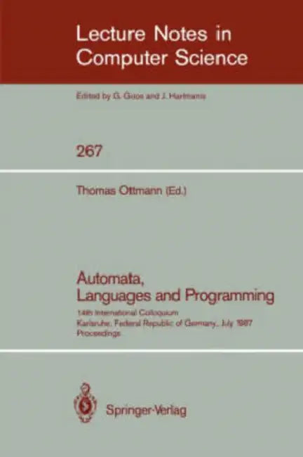 Buy Automata, Languages and Programming (English, Thomas Ottmann) — BookShops.in
