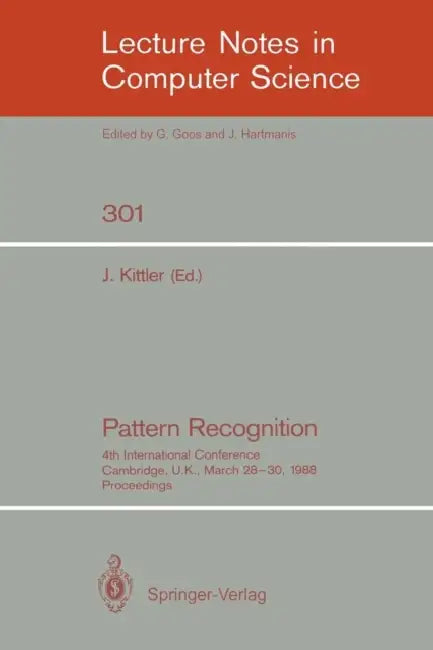 Buy Pattern Recognition (English, Josef Kittler) — BookShops.in