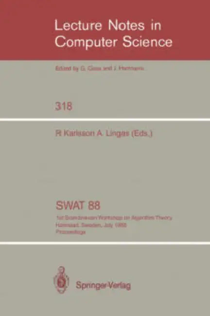 Buy Swat '88 (English, Rolf Karlsson | Andrzej Lingas) — BookShops.in