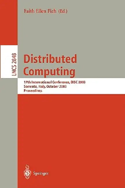 Buy Distributed Computing (English, Faith Ellen Fich) — BookShops.in