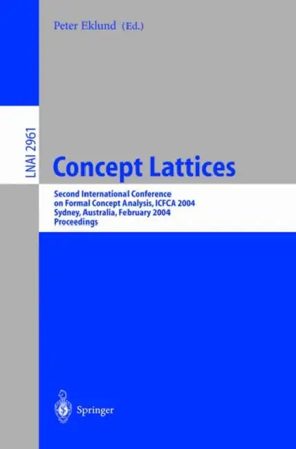 Buy Concept Lattices (English, Peter Eklund) — BookShops.in