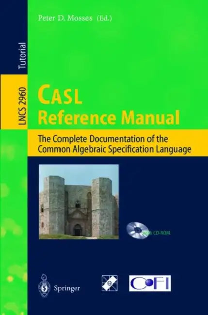Buy Casl Reference Manual (English, Peter D. Mosses) — BookShops.in