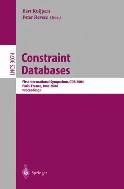 Buy Constraint Databases and Applications (English, Bart Kuijpers | Peter Revesz) — BookShops.in