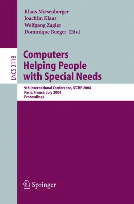 Buy Computers Helping People with Special Needs | by Joachim Kla — BookShops.in